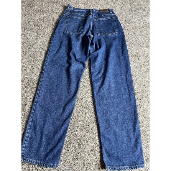 Vintage LL BEAN Mom Jeans WOMENS Size 12 High Waist Minimalist - Picture 3 of 8